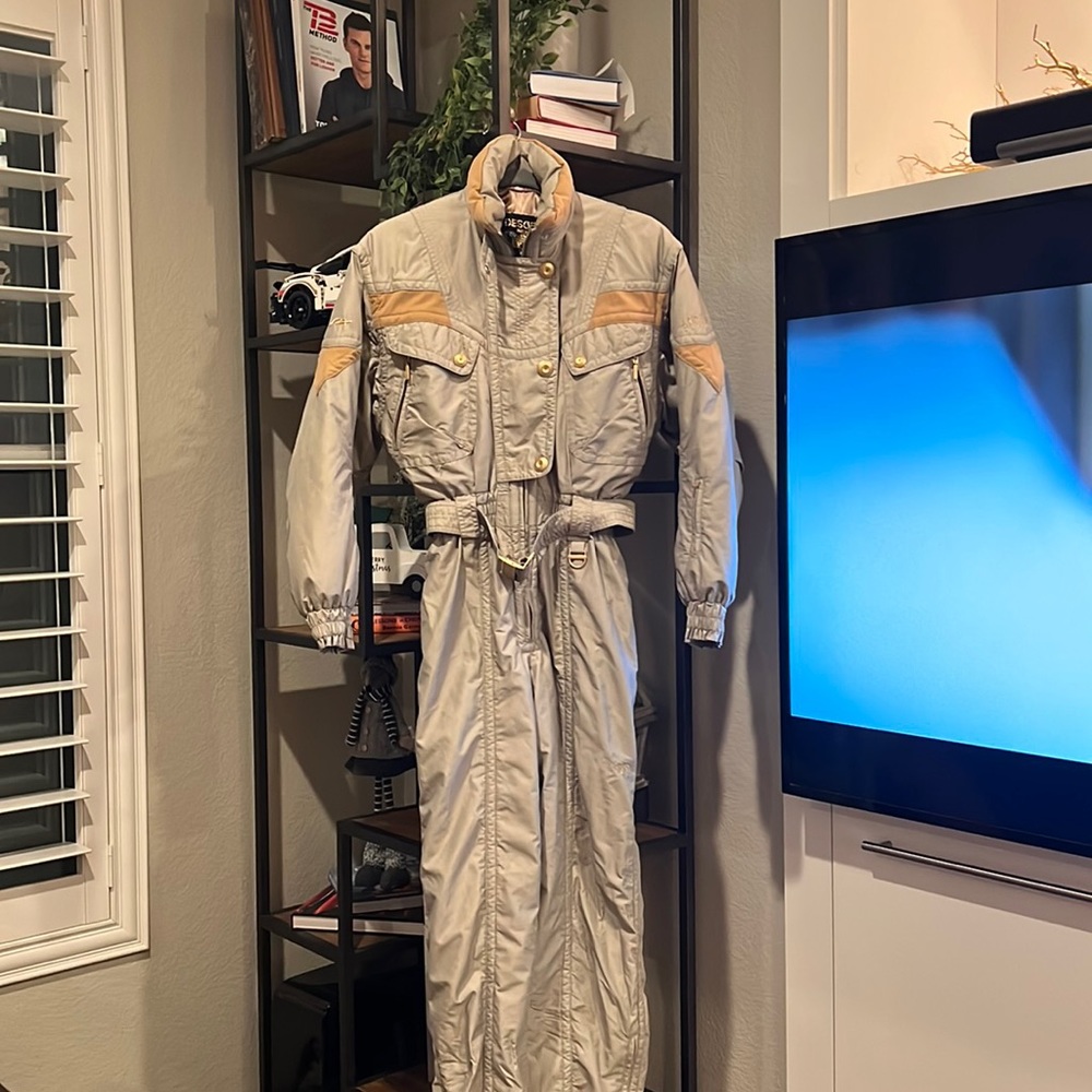Vintage Descente ski suit